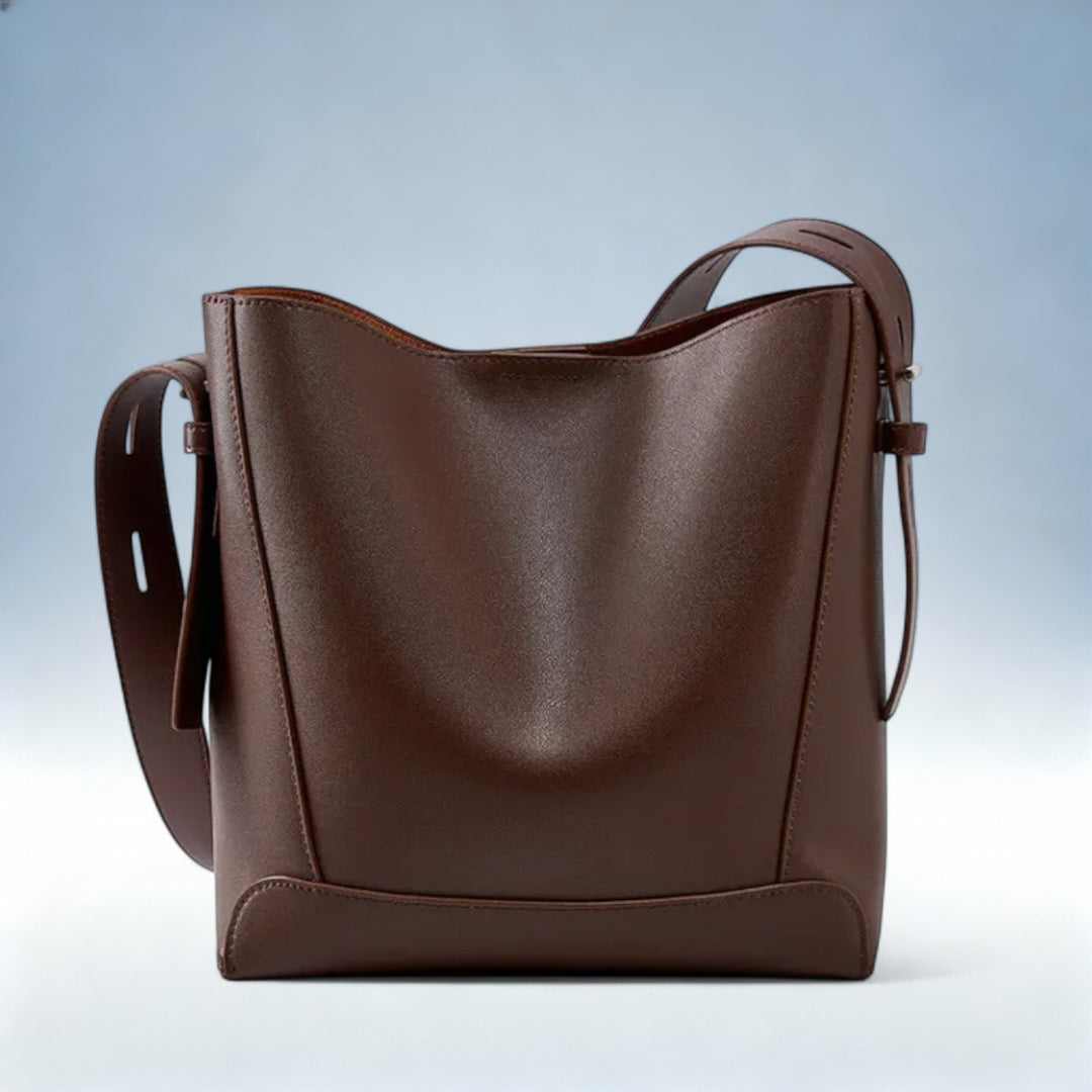 JELENA — Mala Ombro Couro Bovino Genuíno | Elegância Clássica