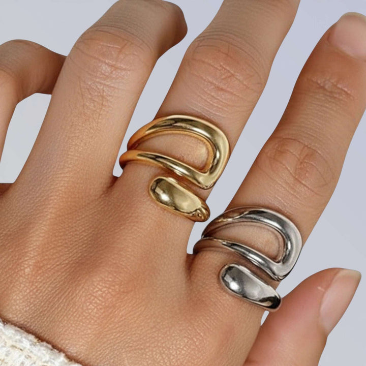 FLUID — ANEL ABERTO METÁLICO