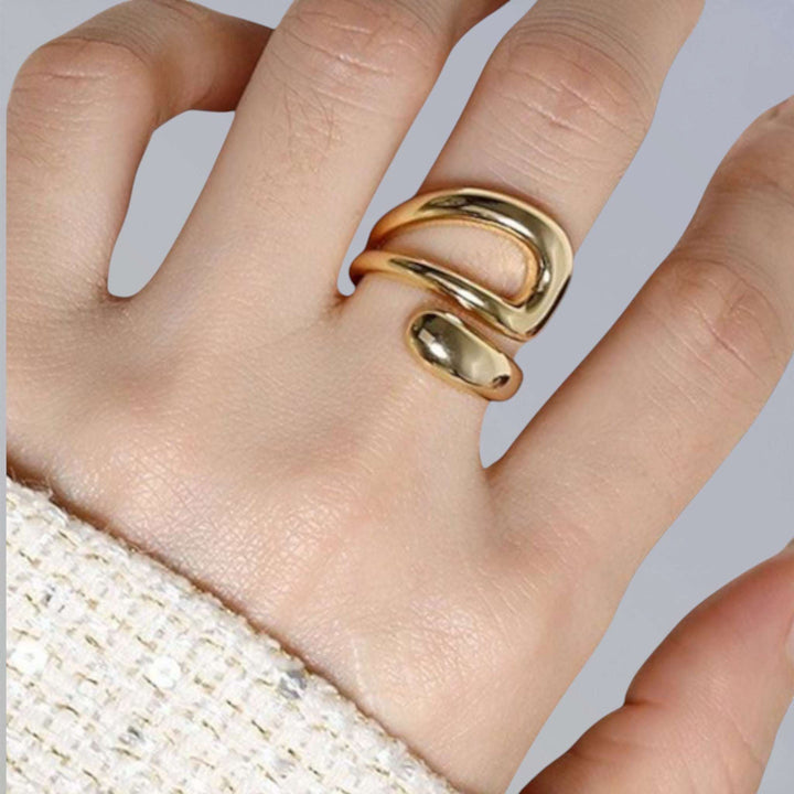 FLUID — ANEL ABERTO METÁLICO