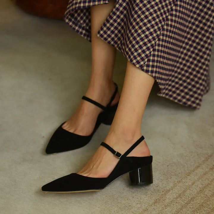 Zapatos Mary Jane negros