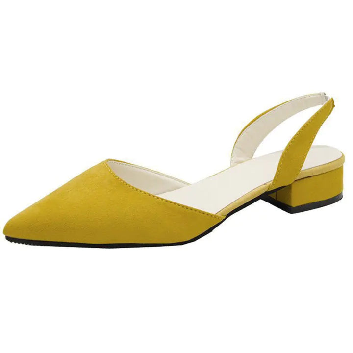 Sandalias de tacón bajo