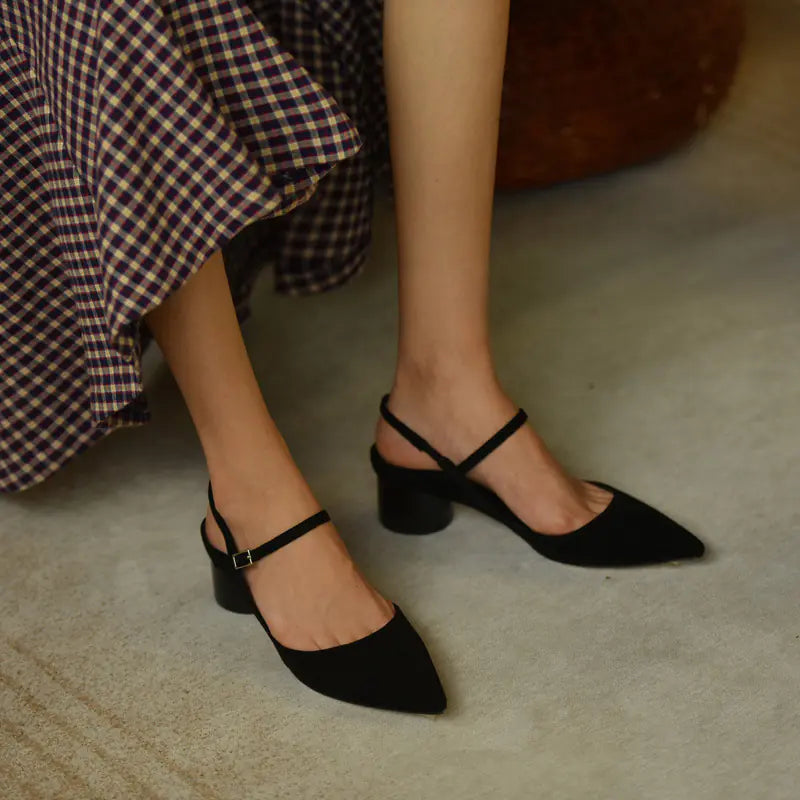 Zapatos Mary Jane negros
