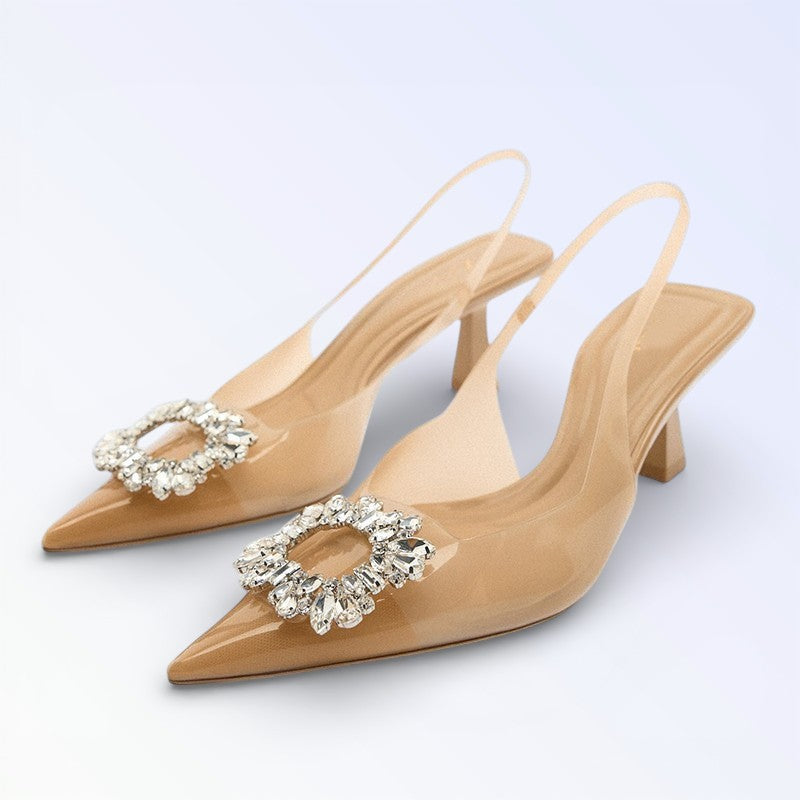GEM — SALTO SLINGBACK PVC CRISTAL