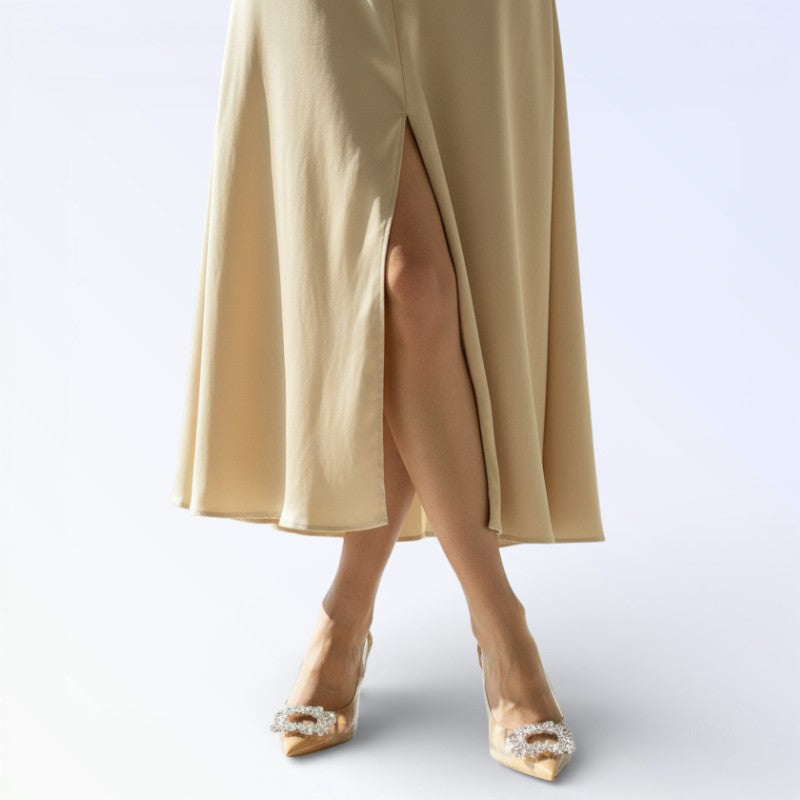 GEM — SALTO SLINGBACK PVC CRISTAL