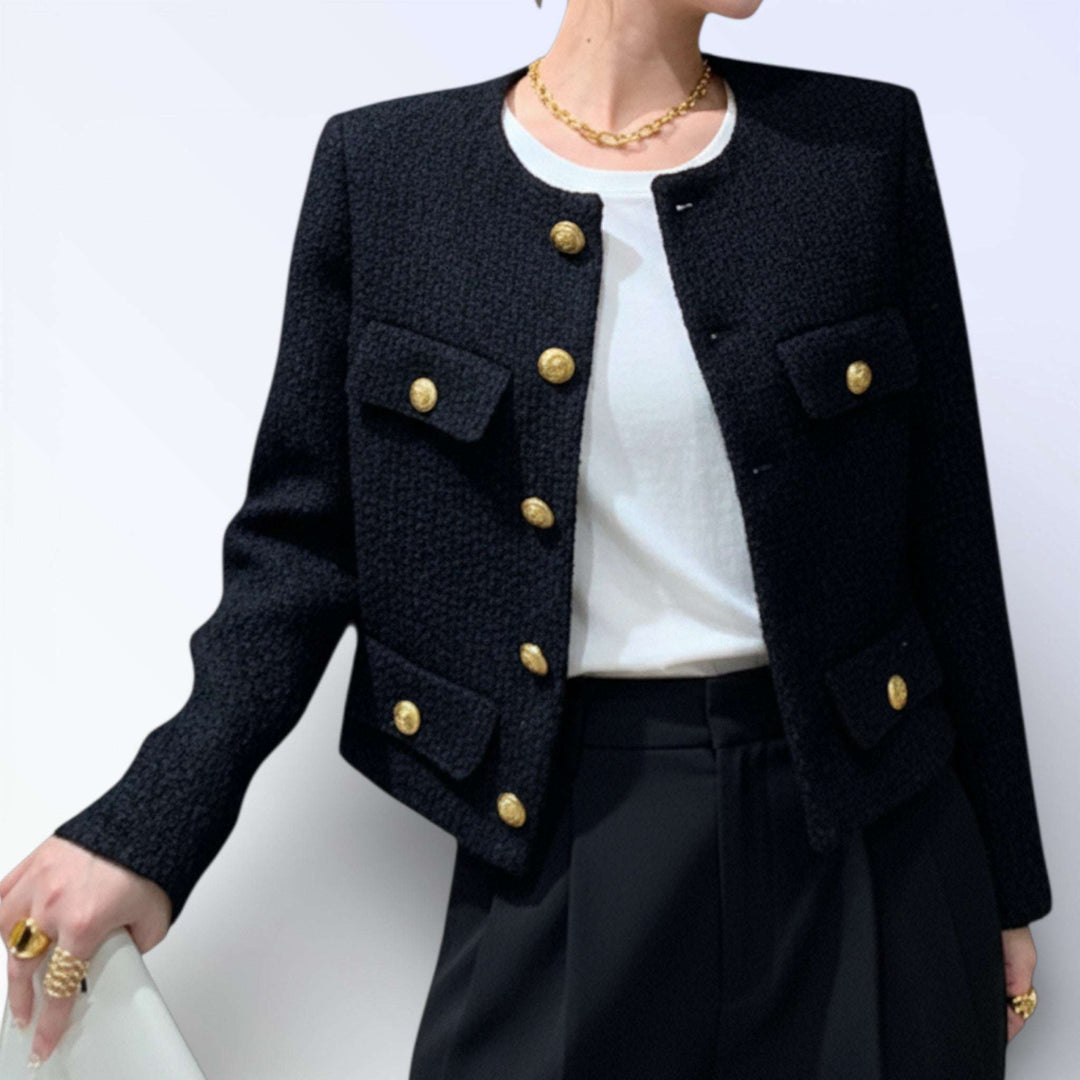 CHANEL — BLAZER TEXTURIZADO