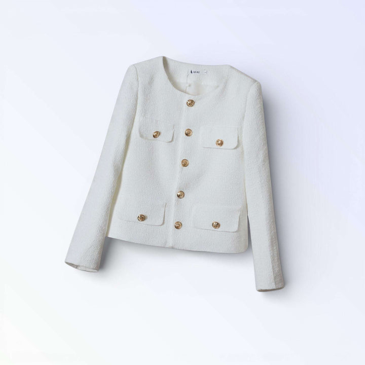 CHANEL — BLAZER TEXTURIZADO