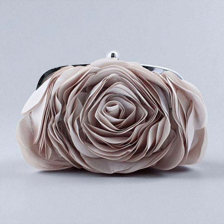 Bolso de mano con flores