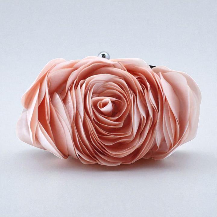Bolso de mano con flores