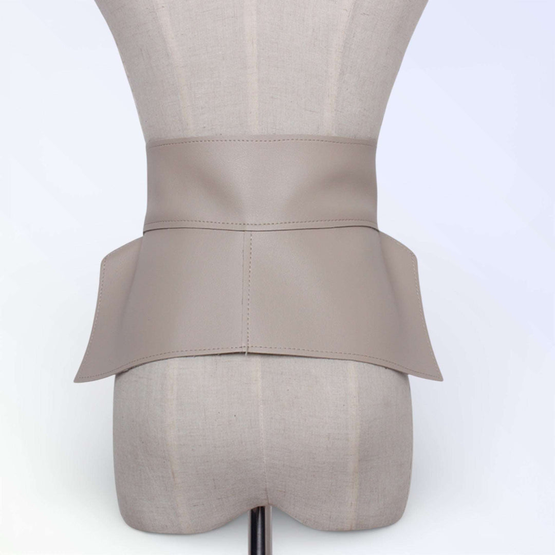 PORTO — CINTO LARGO ESTRUTURADO PRETO