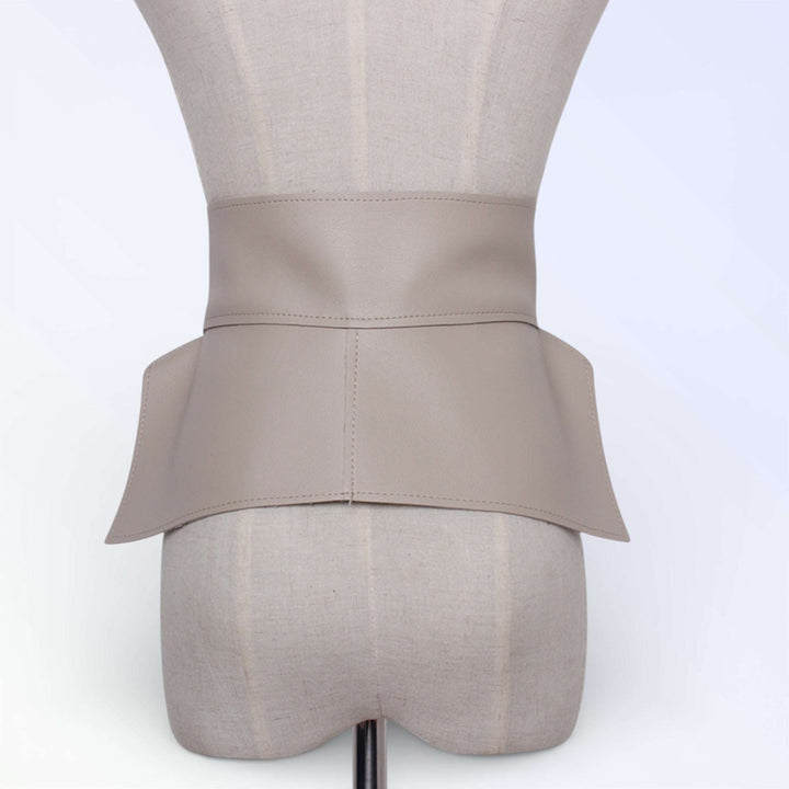 PORTO — CINTO LARGO ESTRUTURADO PRETO