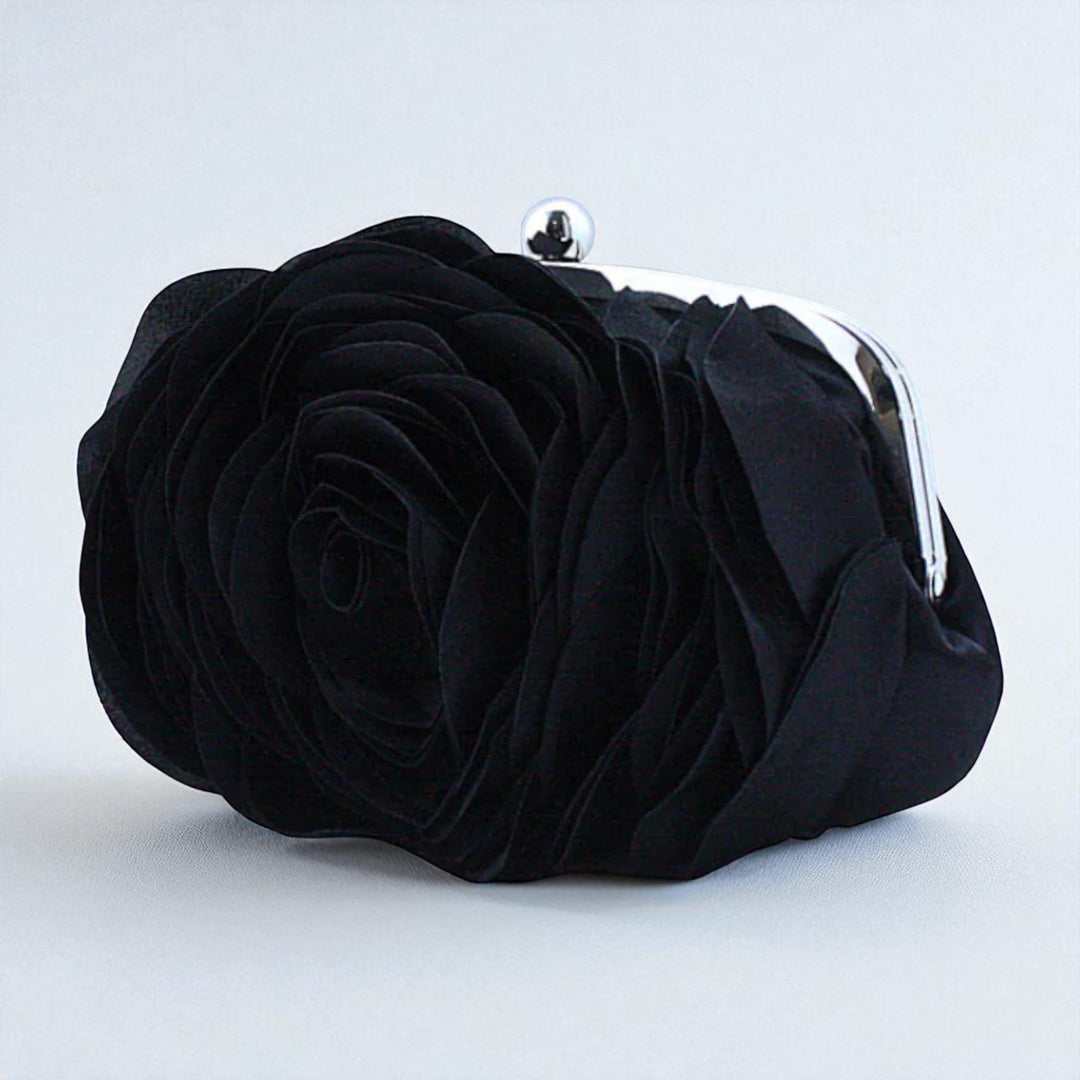 Bolso de mano con flores