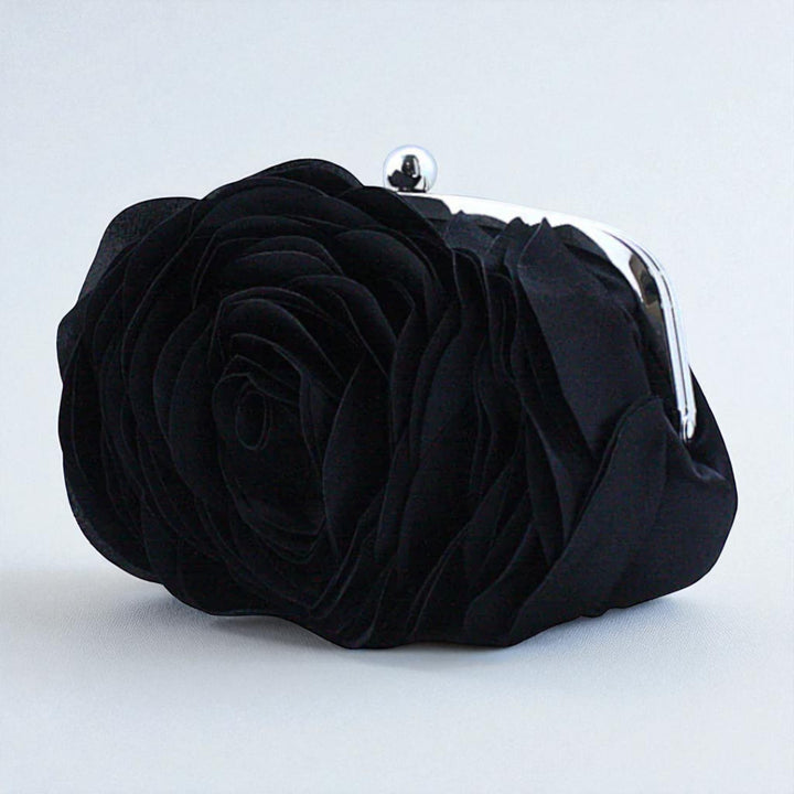Bolso de mano con flores