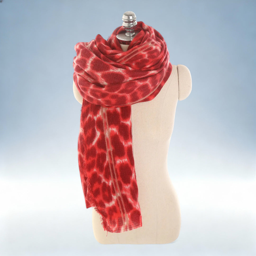 ALICE — Cachecol Leopardo Grosso e Xaile | Charme Sofisticado