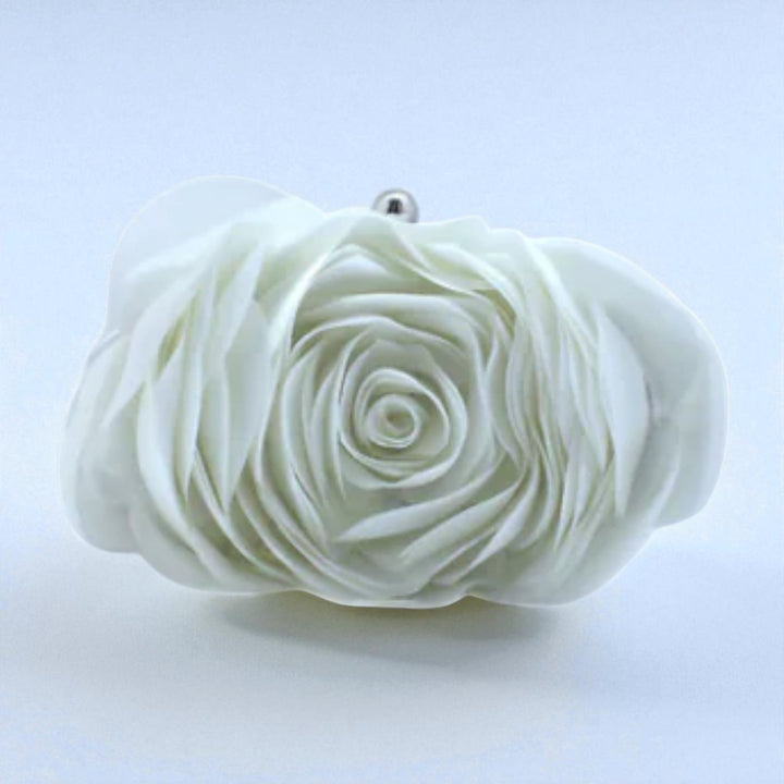 Bolso de mano con flores