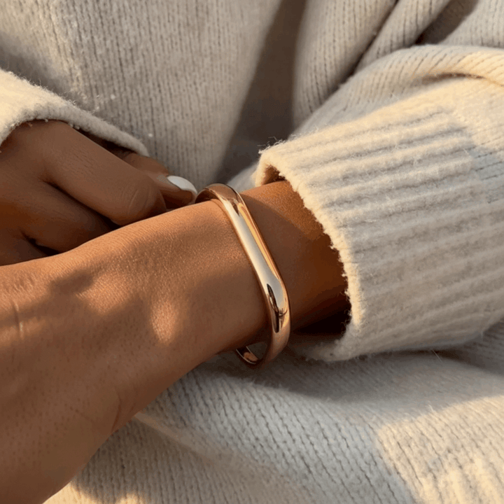 CURVE — PULSEIRA CUFF OVAL POLIDA