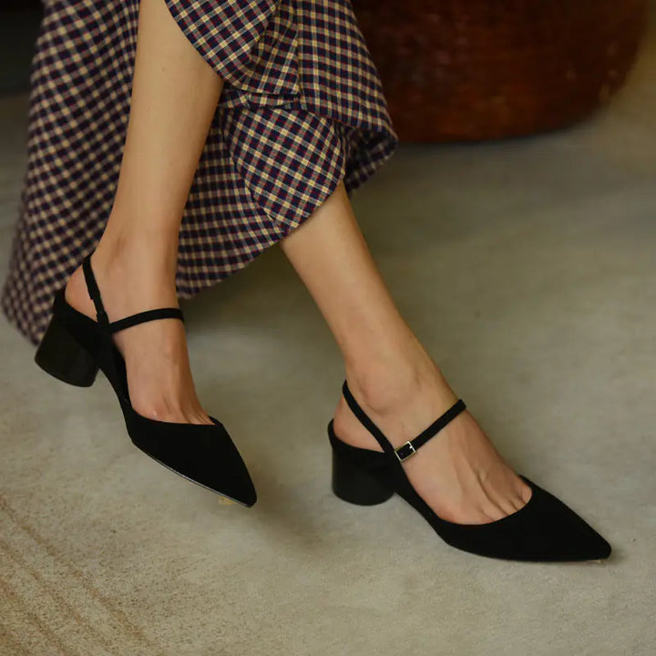 Zapatos Mary Jane negros