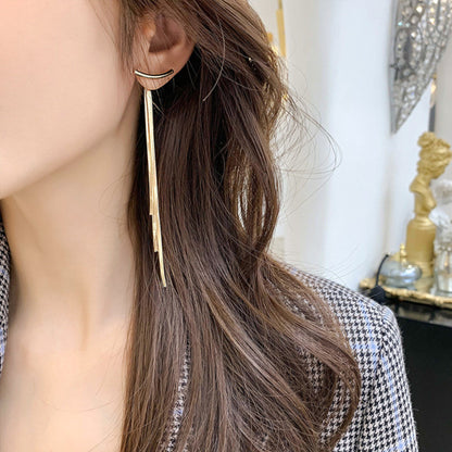 ELOS | Pendientes Colgantes de Cascada Curvada