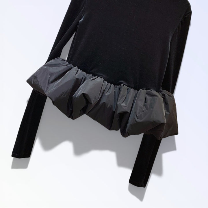 BALLET — TOP VELUDO BABY DOLL