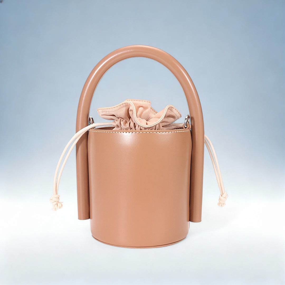 CAMILA — Mala Bucket Portátil em PU | Estilo Elegante