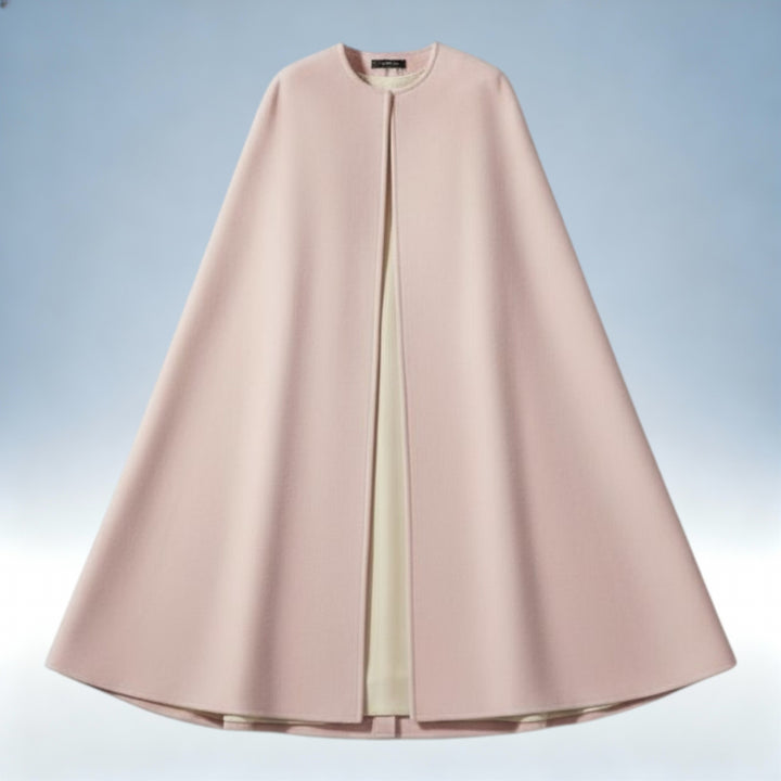 CLARA — Colete de Lã Comprido Estilo Solto | Elegância Contemporânea