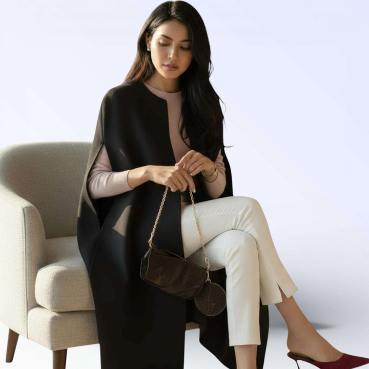 CAPA — Casaco Cape Oversize Fluido