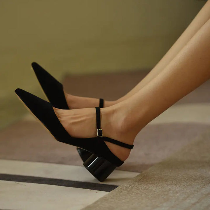 Zapatos Mary Jane negros