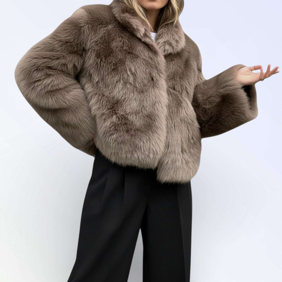 OPULENT — CASACO FAUX FUR
